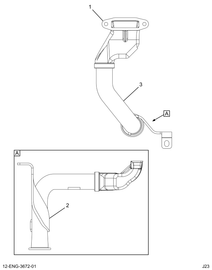 1843445C2 TUBE ASSY SUCTION (FRONT SUMP)