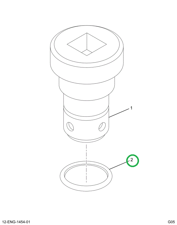 1843733C1 SEAL D-RING