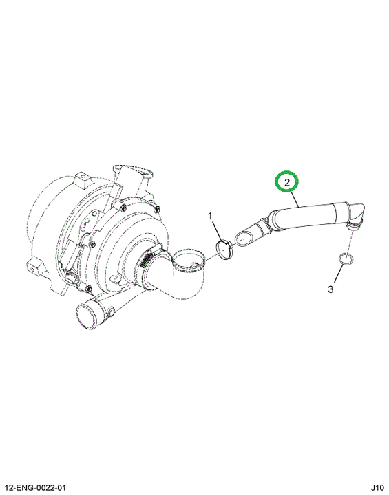 1844474C1 HOSE ASSY BREATHR W/PITOT TUBE