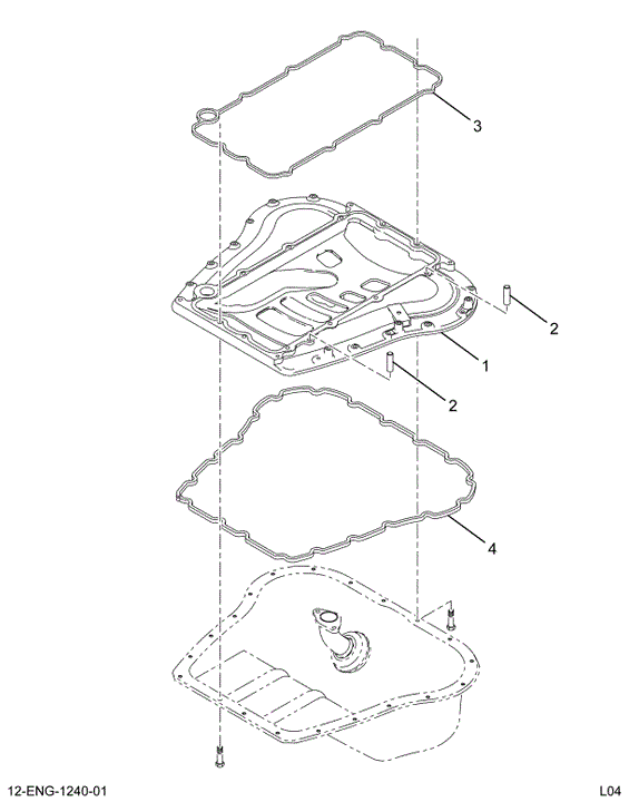 1844598C93 PAN ASSEMBLY  UPPER OIL