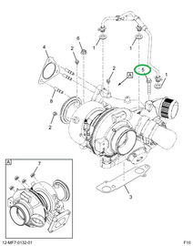 1844895C1 BOLT M10 X 55 HEX FLANGE
