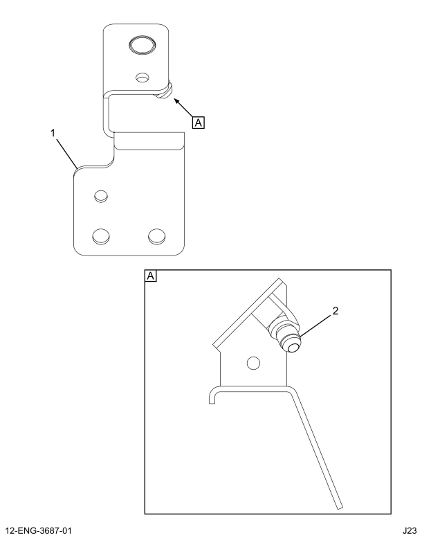 1845318C91 BRACKET ASSY EBP SENSOR