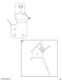 1845318C91 BRACKET ASSY EBP SENSOR