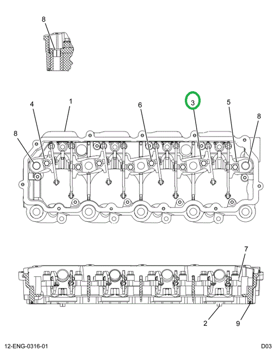 1845732C91 Plate, Dual Rocker Fulcrum