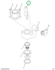 1846499C1 Support, EGR Coolside Tube