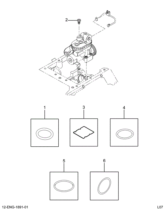 1847085C93 PUMP,KIT HYDRAULIC PUMP SEAL