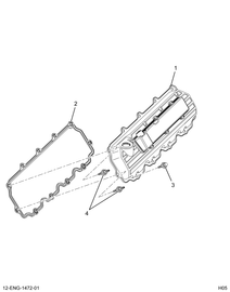 1847113C93 COVER,KIT VALVE COVER LEFT