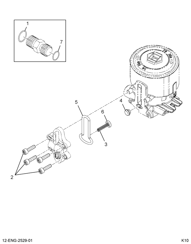 1847114C93 KT VALVE,KIT FUEL FILTER REGUL