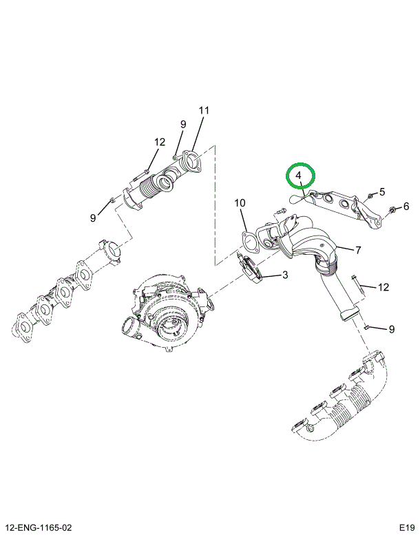 1847160C1 SHIELD EXHAUST TUBE HEAT