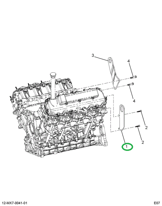 1847943C2 Eye, Engine Lifting Right Hand