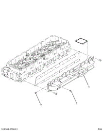 1847976C91 MANIFOLD ASSY INTAKE