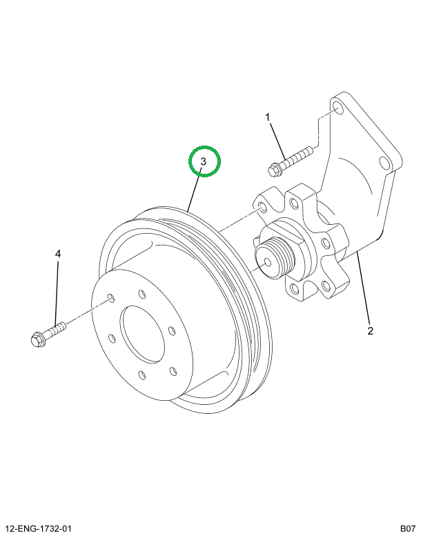 1850787C1 PULLEY FAN .99 1