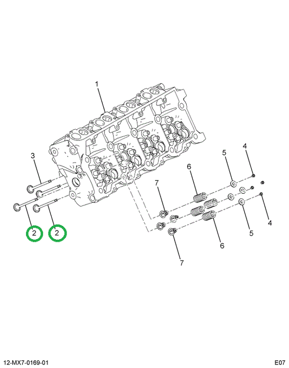 1854006C1 VALVE INTAKE