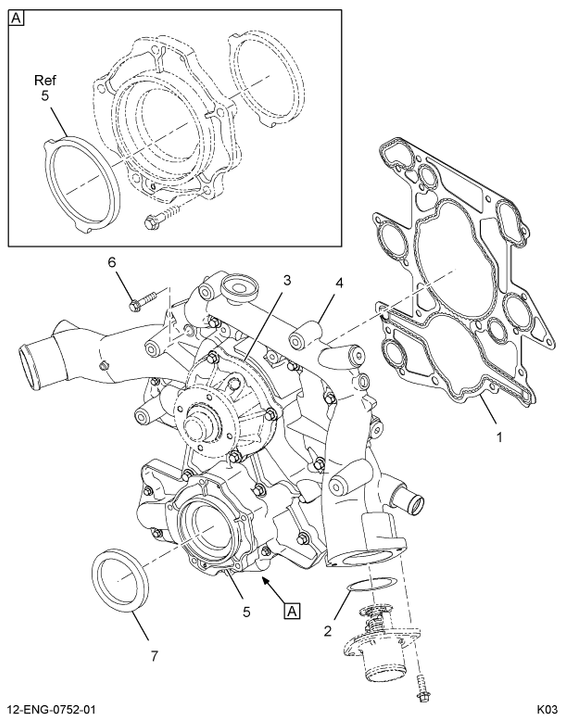 1854259C94 COVER,KIT FRONT COVER HOUSING