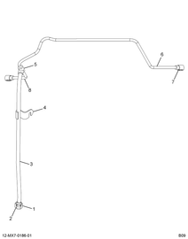 1854896C2 TUBE ASSY INJECTOR RETURN
