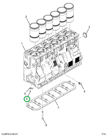 1855795C1 BOLT PISTON COOLING JET