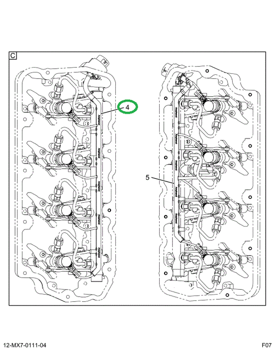 1856011C95 HARNESS ASSY UVC LH WRG