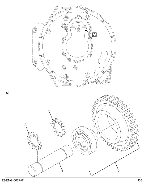 1856085C91 COVER,KIT P.S. IDLER & SHAFT