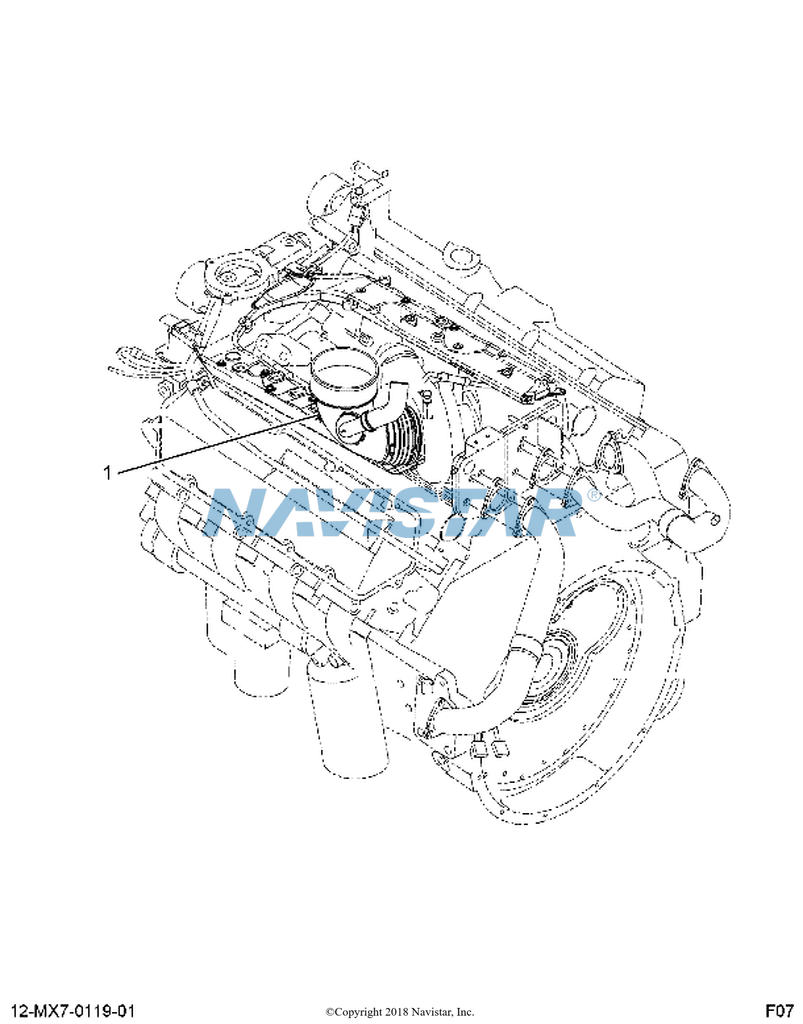 1856253C92 DUCT ASSY AIR