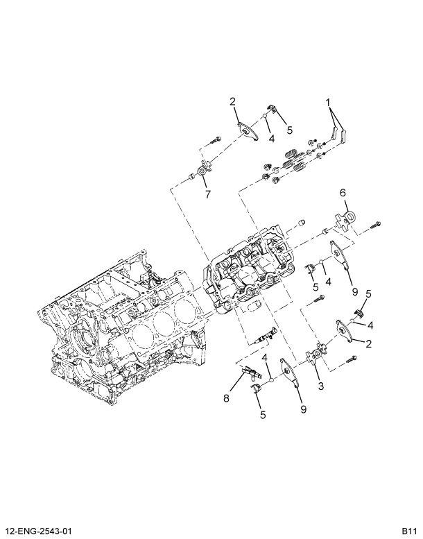 1858195C94 ARM,KIT ROCKER ARM REPLACEMENT