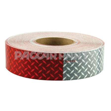 18629RFL TAPE-V52 Conspo Red/White 2"X150'