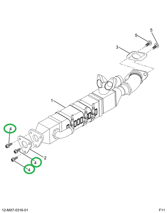 1871252C2 BOLT HEX FLG HD-M8 X 27