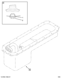 1872269C91 PAN,KIT OIL PAN HEATER PLUG