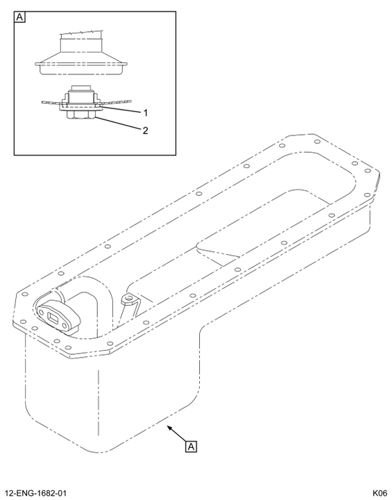 1872269C91 PAN,KIT OIL PAN HEATER PLUG
