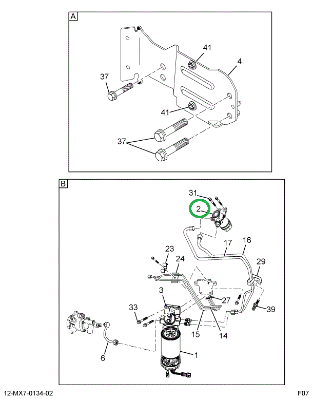 1872734C93 PUMP ASSEMBLY, FUEL PRIMER