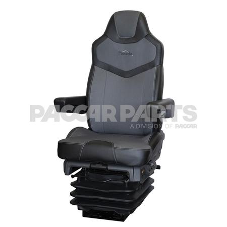 187300QW615 Pinnacle Black Duraleather And Gray