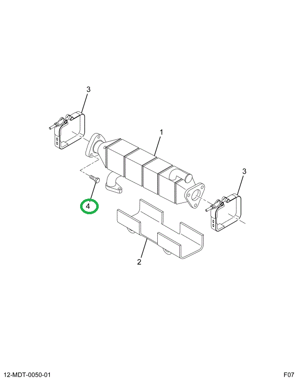 1873407C1 STUD M8X1.25X11.5 PREV TORQUE