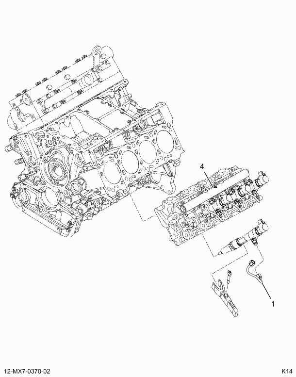 1873424C97 RAIL,KIT RAIL ASSY LEFT