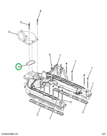 1873772C1 GASKET INTAKE ELBOW