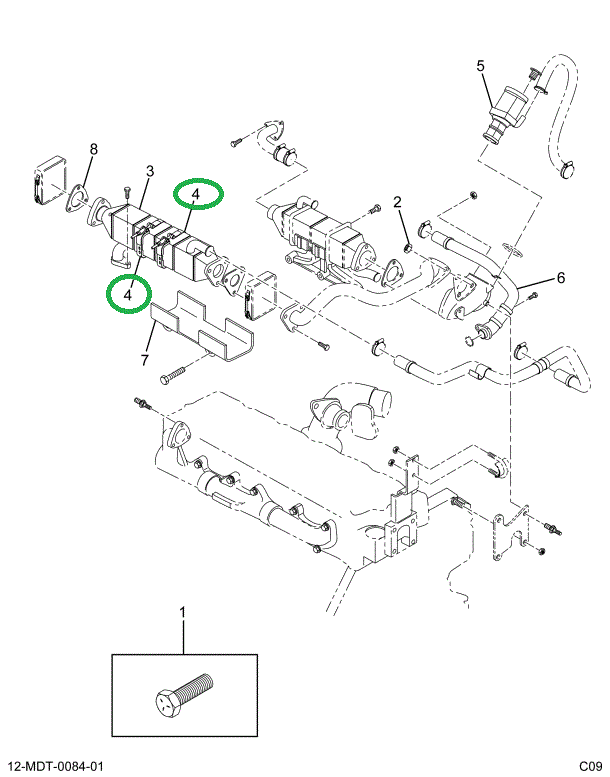 1873831C1 CLAMP EGR COOLER