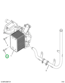 1874076C1 Stud, M8 X 35 X 15