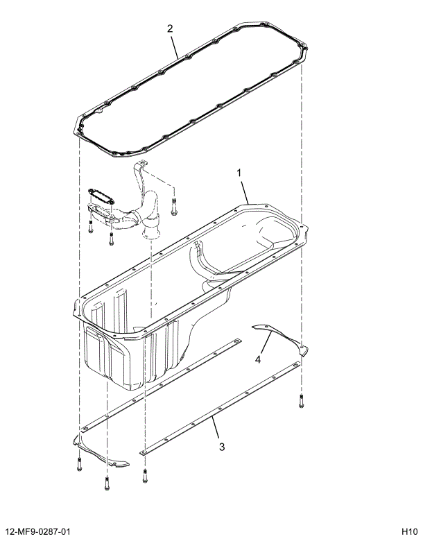 1876974C92 PAN,KIT, OIL PAN W/STIFFENER R