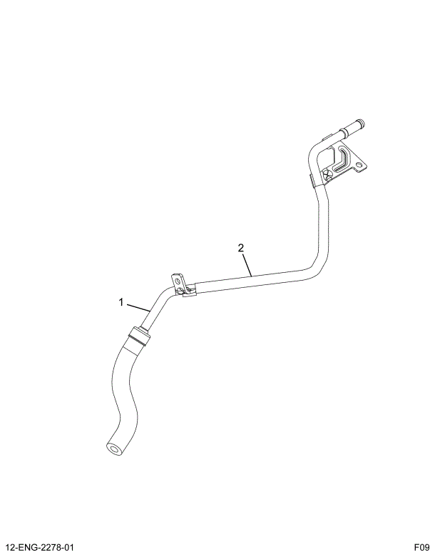 1877556C91 TUBE ASM CLNT TO FUEL CLR W/IN