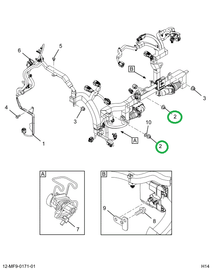 1878093C1 NUT M8X1.25 HEX W/CONICAL WSHR