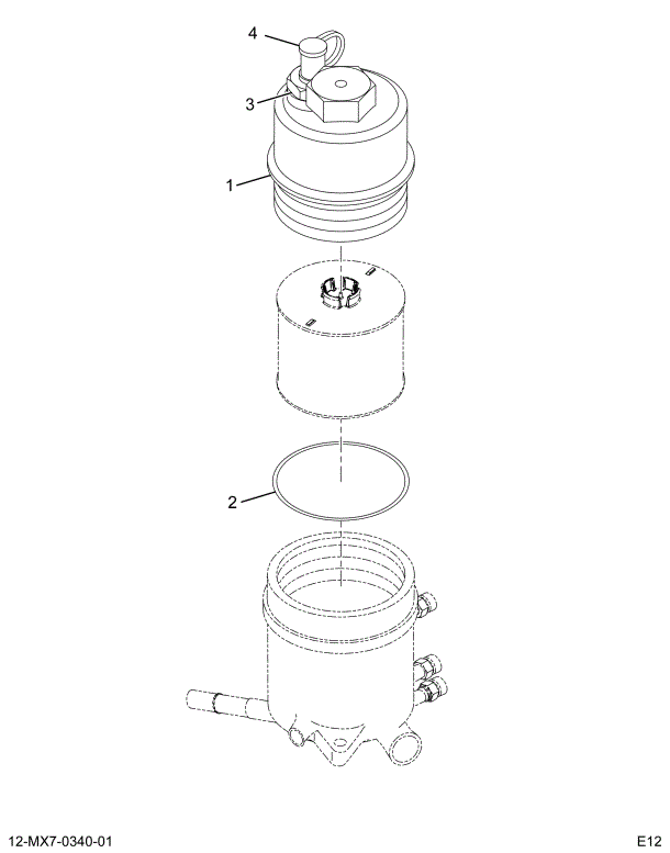 1878615C92 FILTER,KIT FUEL FILTER CAP