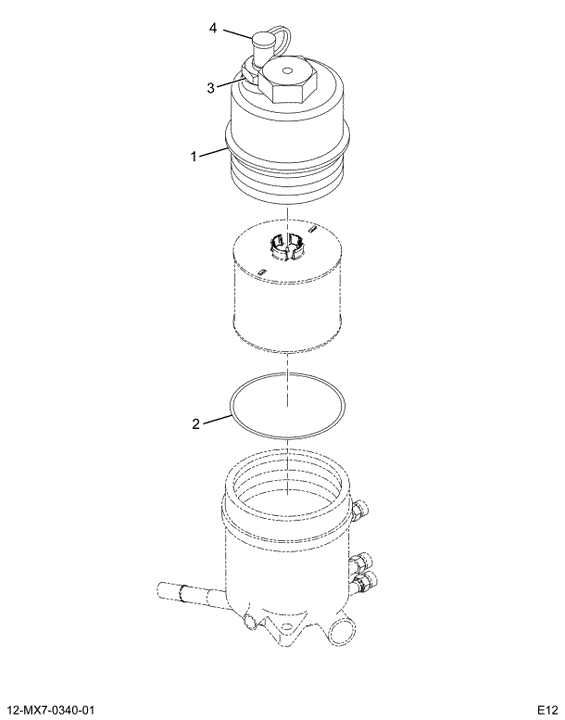 1878615C92 FILTER,KIT FUEL FILTER CAP