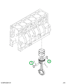 1878672C1 RETAINER PISTON PIN