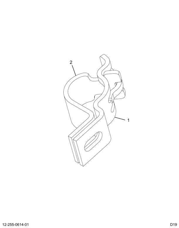 1879411C1 CLAMP ASSY EGR TUBE