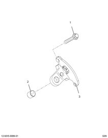 1880032C93 PLATE,KIT EXHAUST FULCRUM PLAT