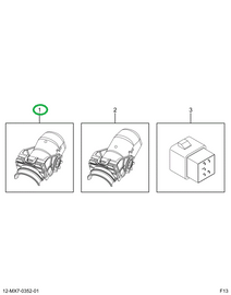 1880351C1 COVER  36-WAY CONNECTOR
