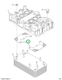 1881196C1 GASKET  COOLER TO COVER