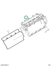 1882458C3 COVER,BASE VLV COV & INTK MANF