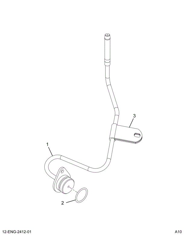 1882932C91 TUBE ASSY SUBCOOLER SUPPLY