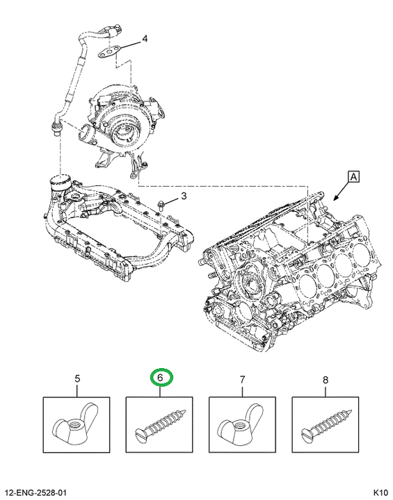 1883002C1 SCREW HEX M8X1.25X70