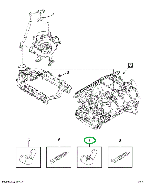 1883003C1 NUT WING M6X1X40