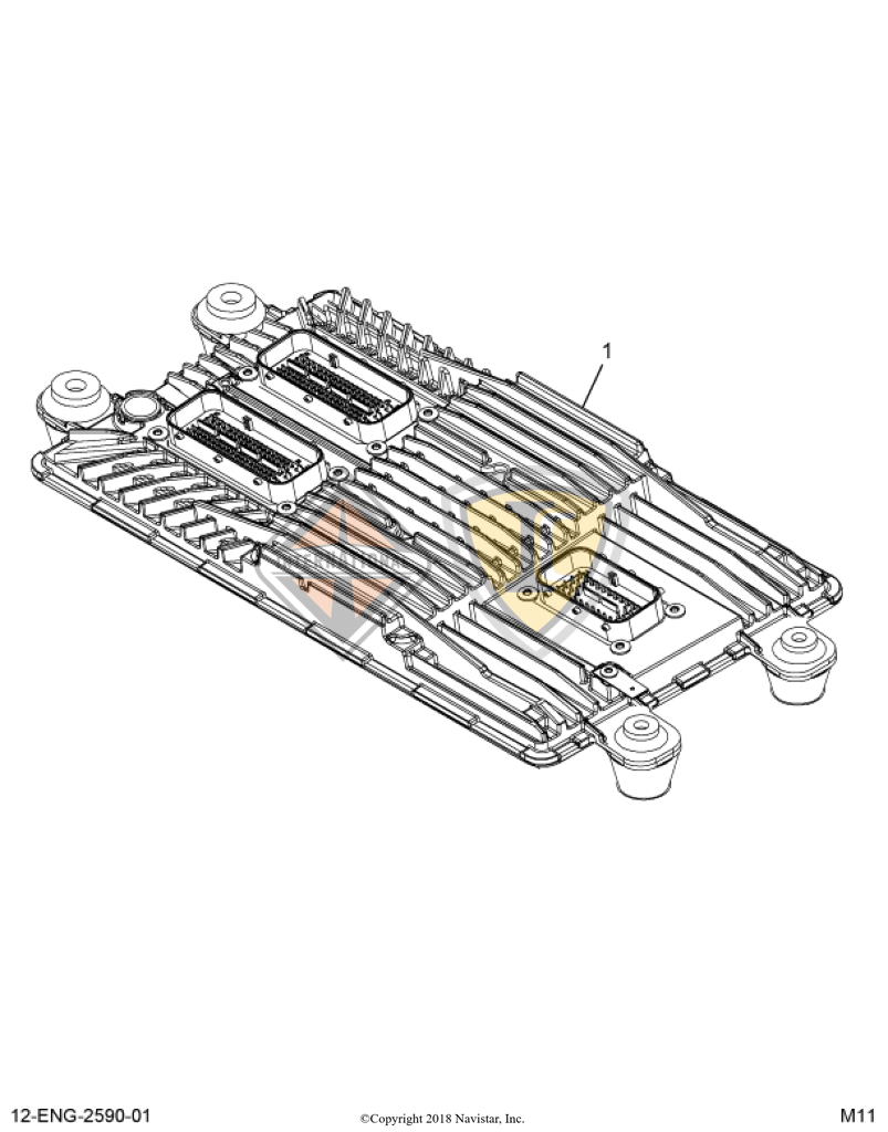 1883086C93 CONTROL,MODULE ASSY, ECM